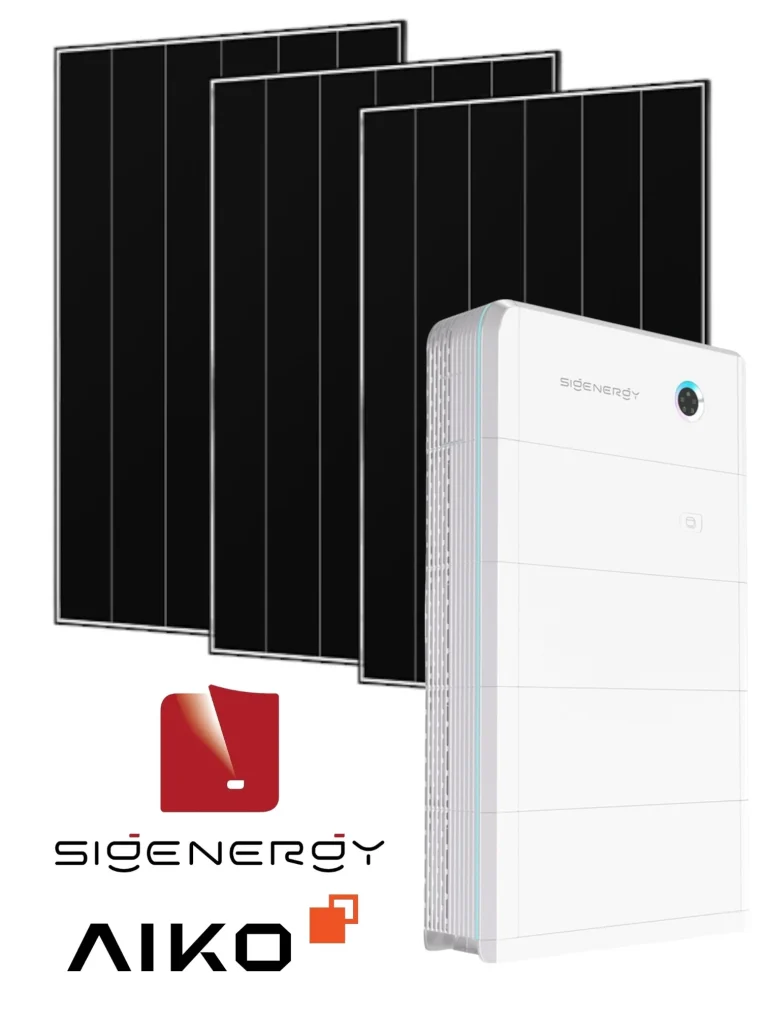 Sigenergy and Aiko Solar Package.